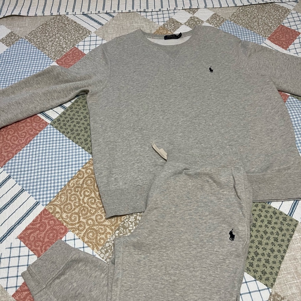 Ralph Lauren Gray Crewneck Men's Sweater
